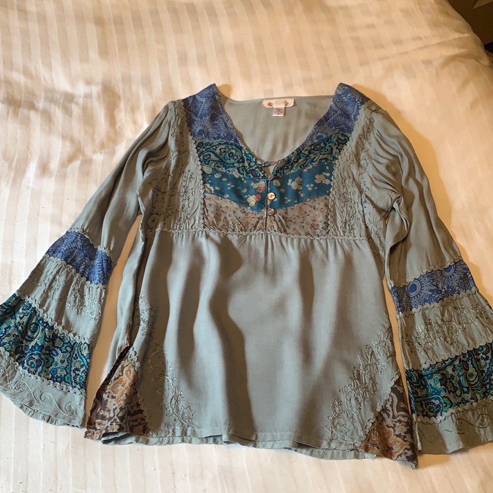Blue Sky tunic blouse